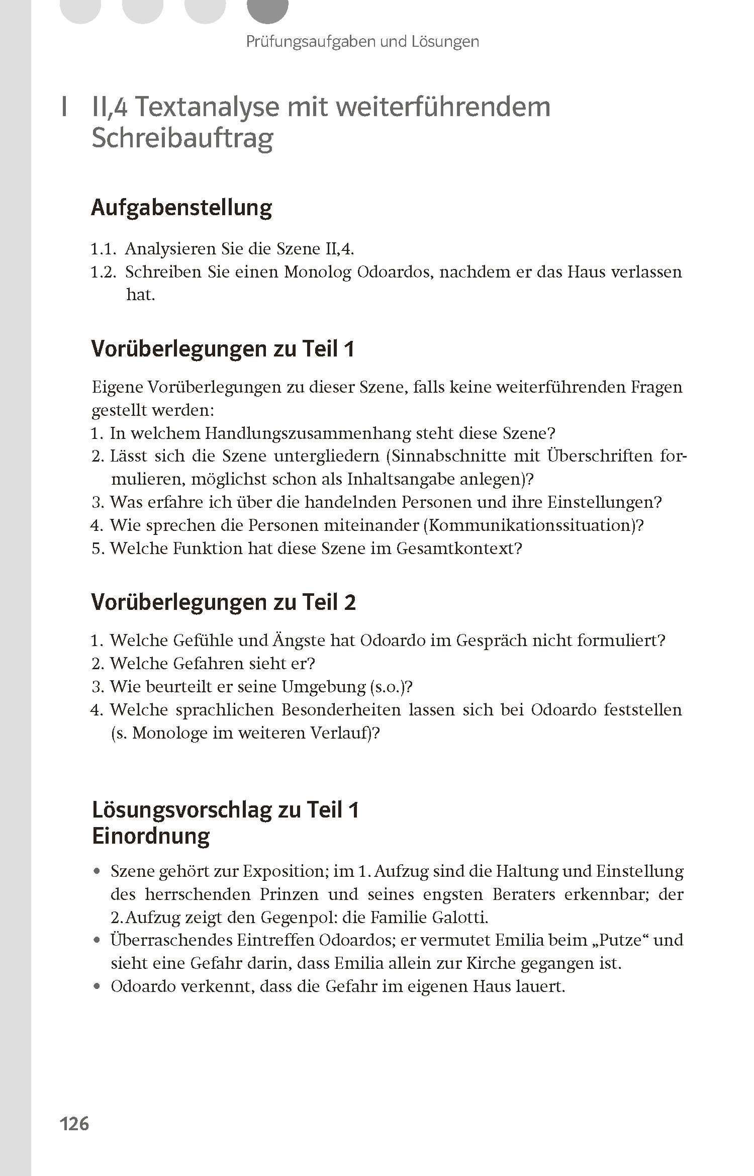 Klett Lektürehilfen Gotthold Ephraim Lessing, Emilia Galotti