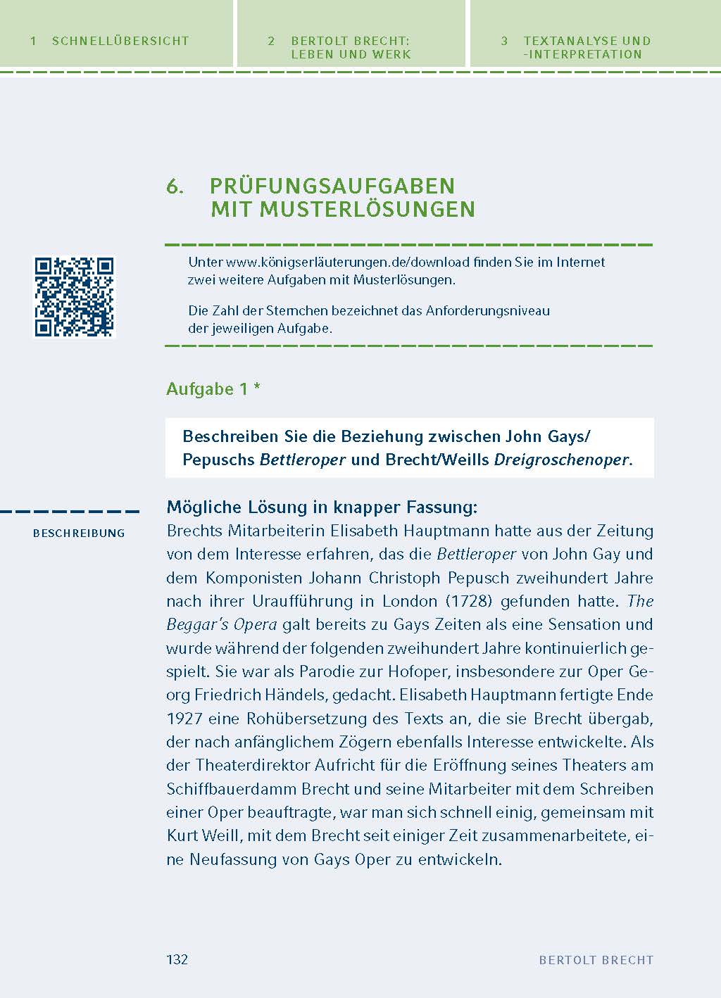 Die Dreigroschenoper von Bertolt Brecht