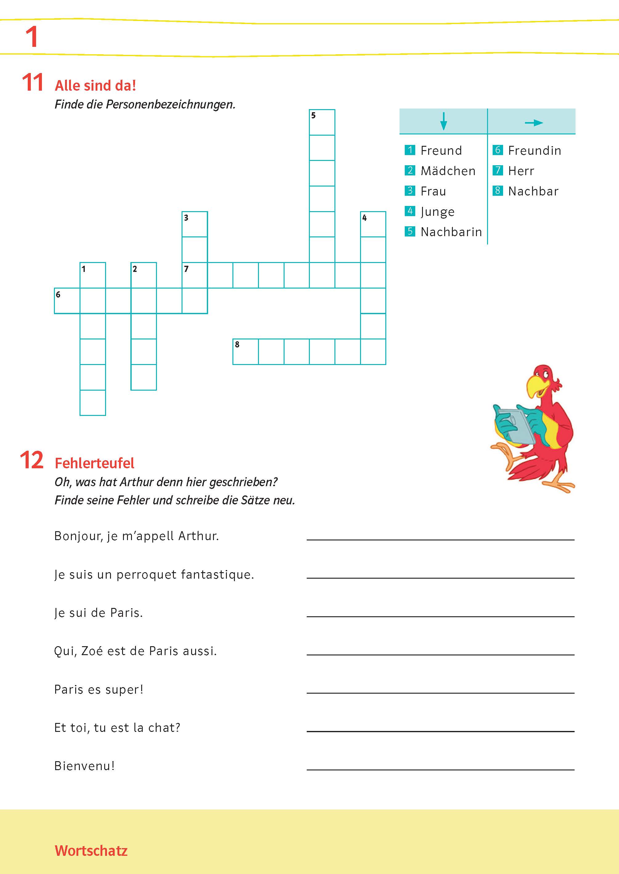 Découvertes 1 (ab 2020) - Übungsblock zum Schulbuch 1. Lernjahr Découvertes 1 (ab 2020) - Übungsblock zum Schulbuch 1. Lernjahr