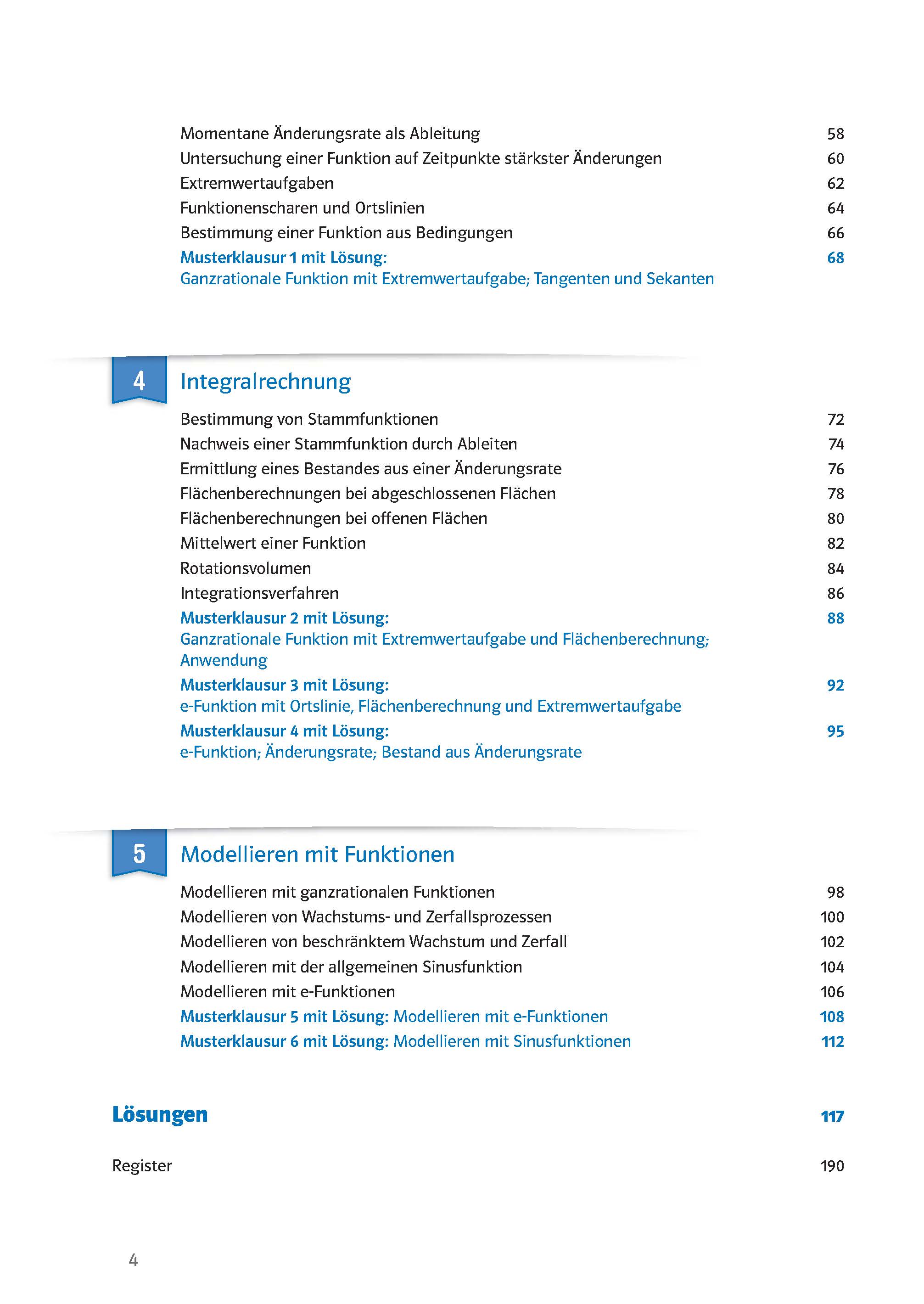 Klett Klausur-Training - Mathematik Analysis Klett Klausur-Training - Mathematik Analysis