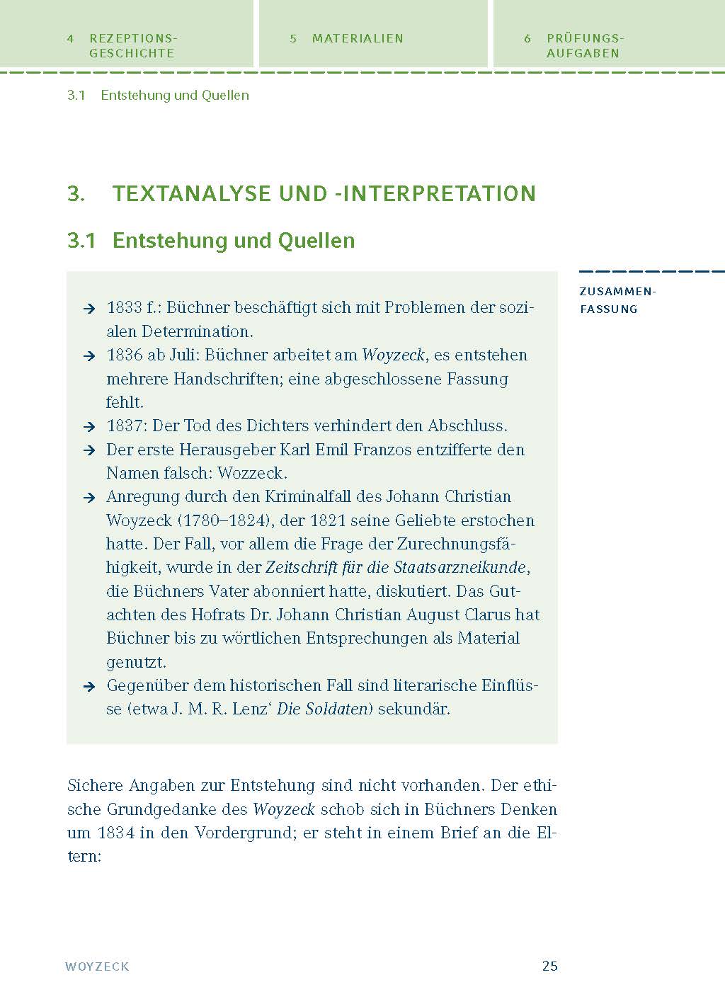 Woyzeck von Georg Büchner