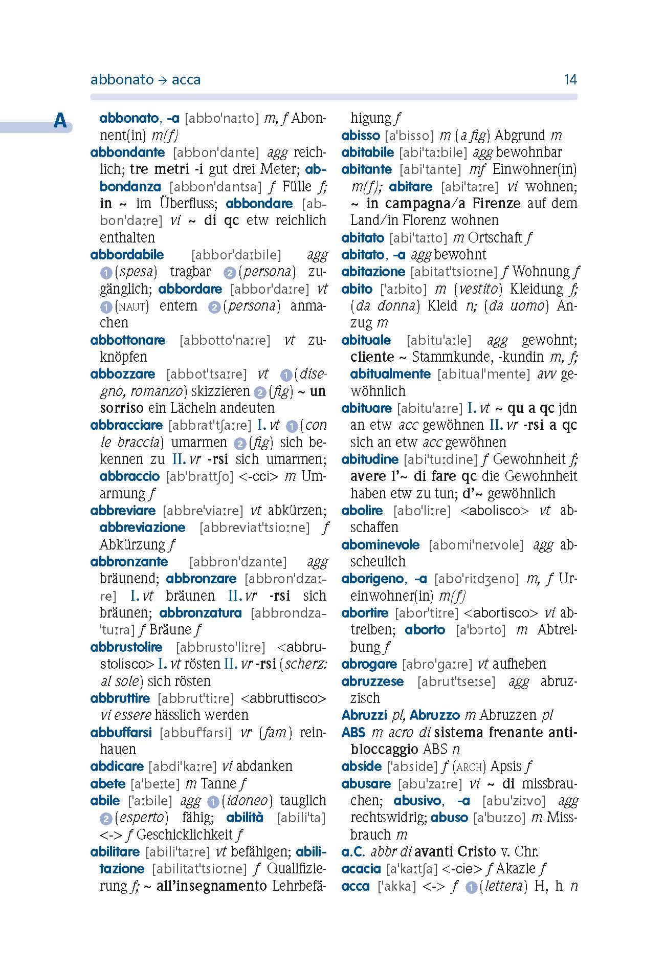 PONS Basiswörterbuch Plus Italienisch