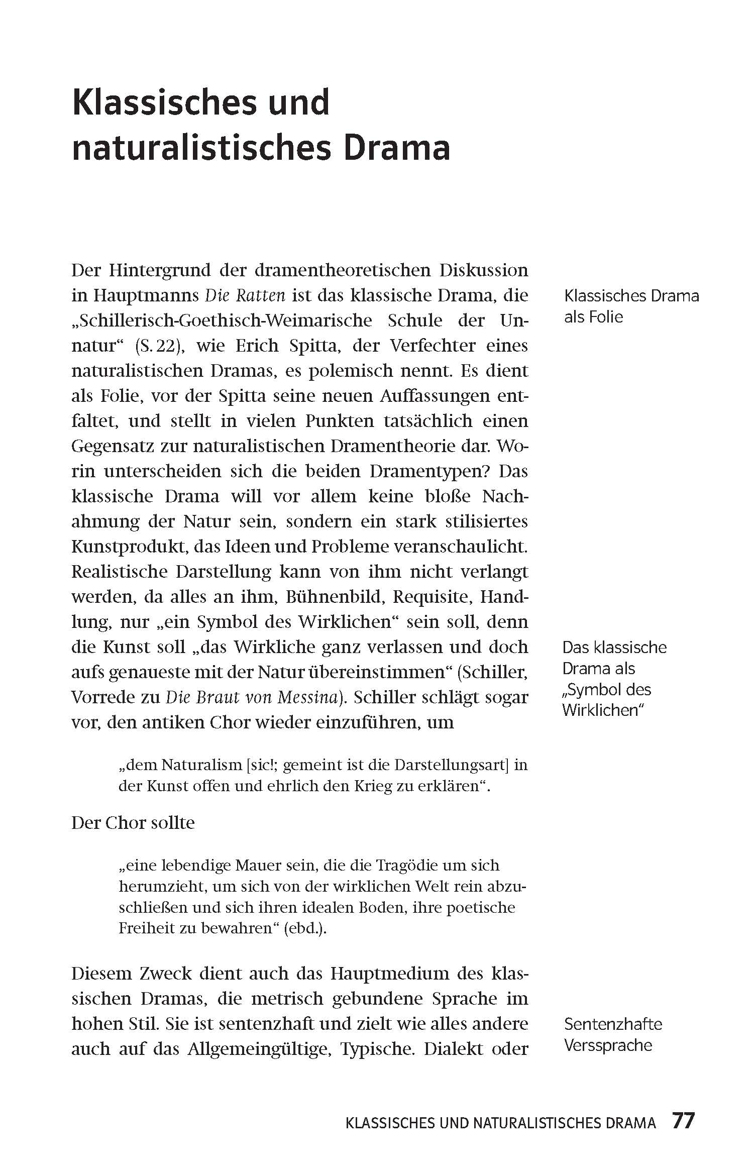 Klett Lektürehilfen Gerhart Hauptmann, Die Ratten