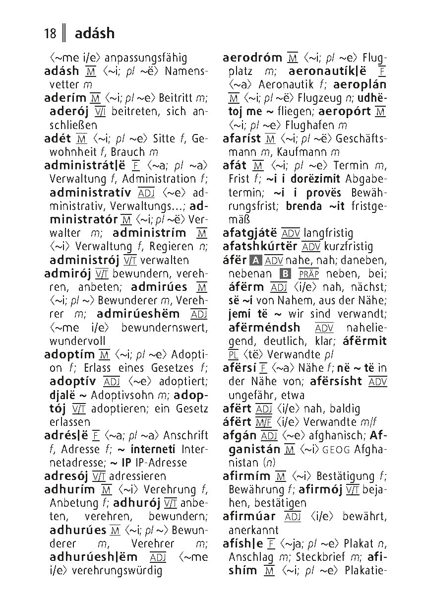 Langenscheidt Universal-Wörterbuch Albanisch