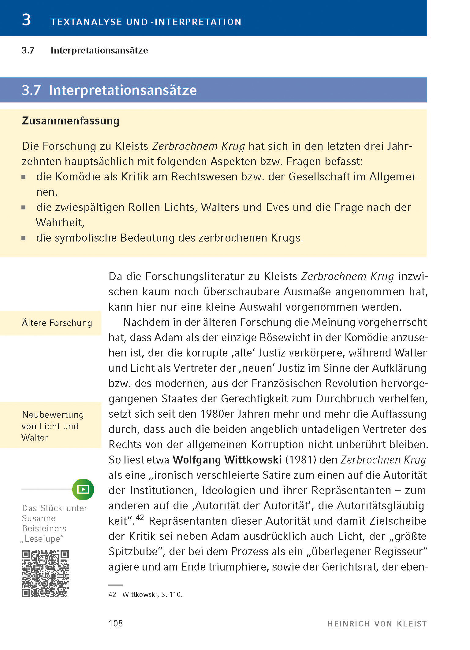 Der zerbrochne Krug von Heinrich von Kleist