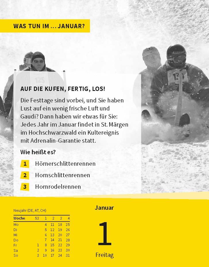 Langenscheidt Sprachkalender Deutsch 2027