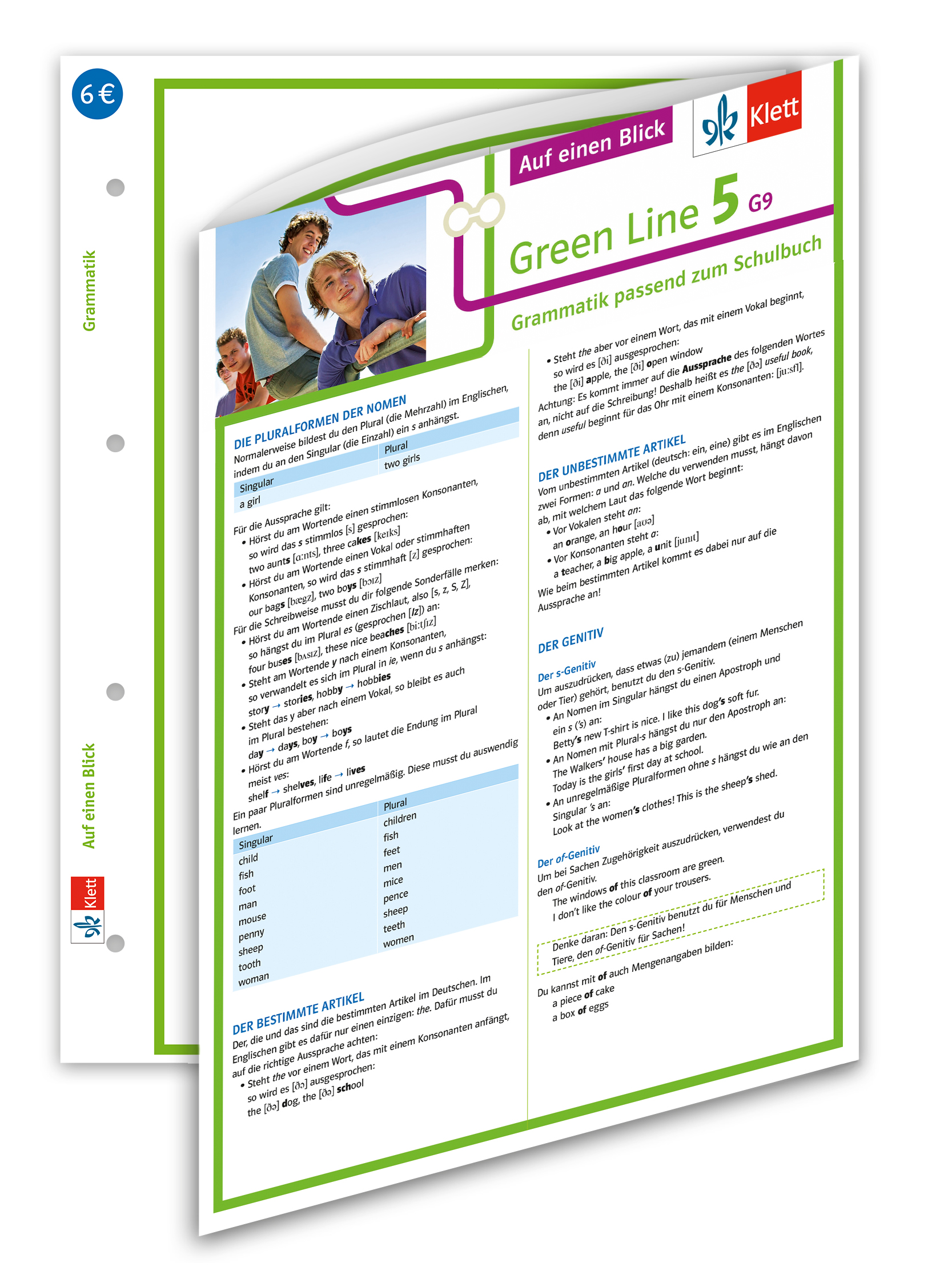 Klett Green Line 5 G9 Klasse 9 Auf einen Blick Klett Green Line 5 G9 Klasse 9 Auf einen Blick