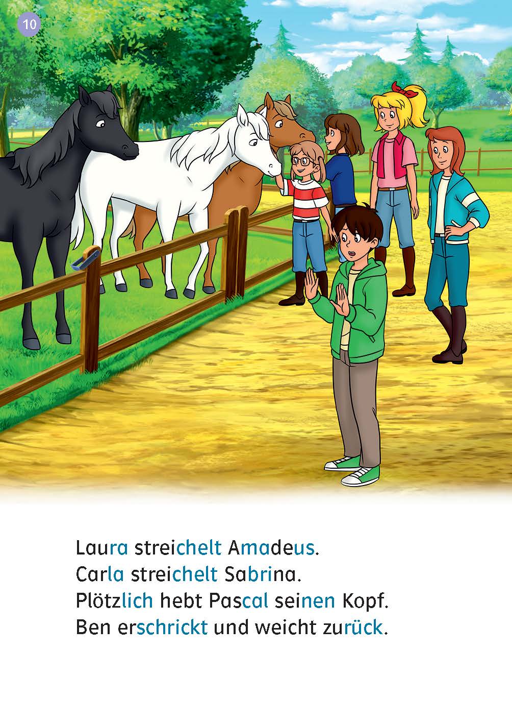 Lesefuchs Bibi & Tina: Ein Dino im Steinbruch Lesestufe 1