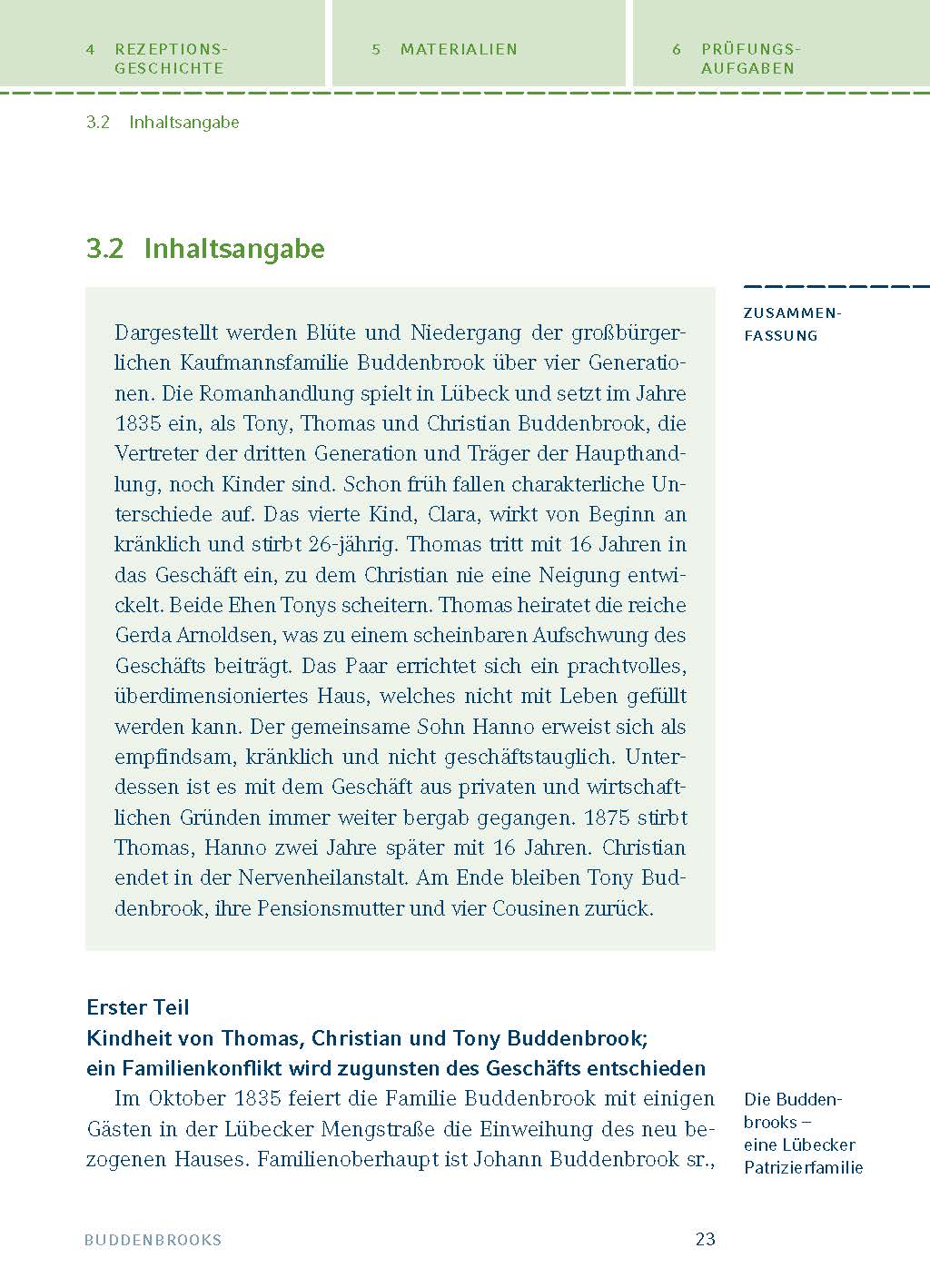 Buddenbrooks von Thomas Mann