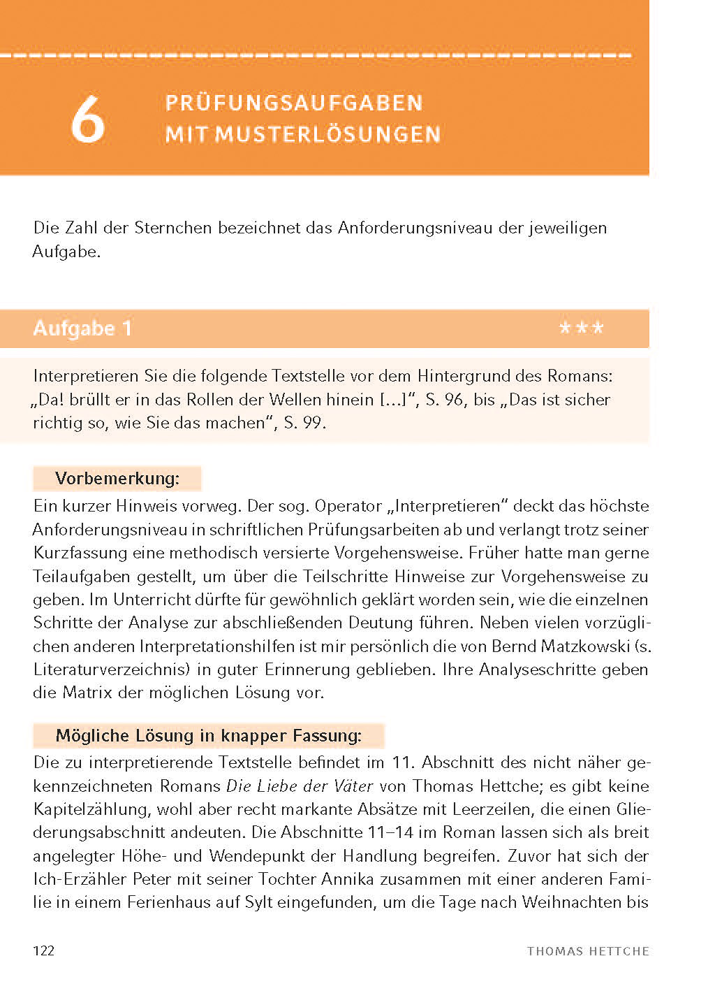 Die Liebe der Väter von Thomas Hettche