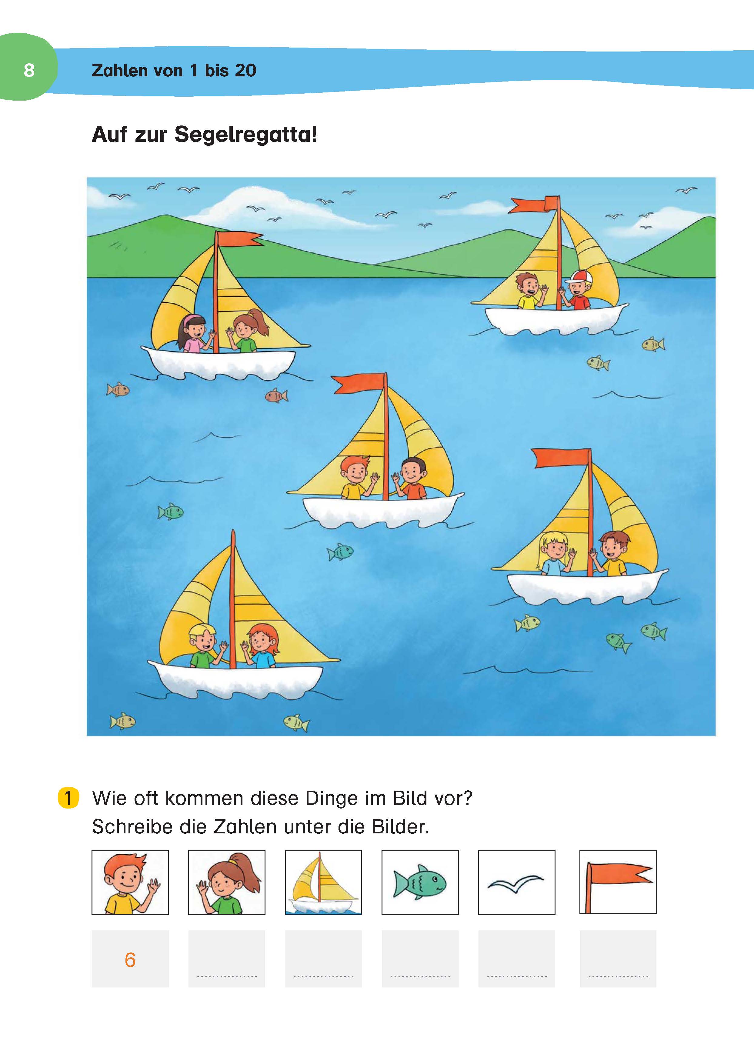 Klett So werde ich spitze! Mathe, Rechnen bis 20, 1. Klasse