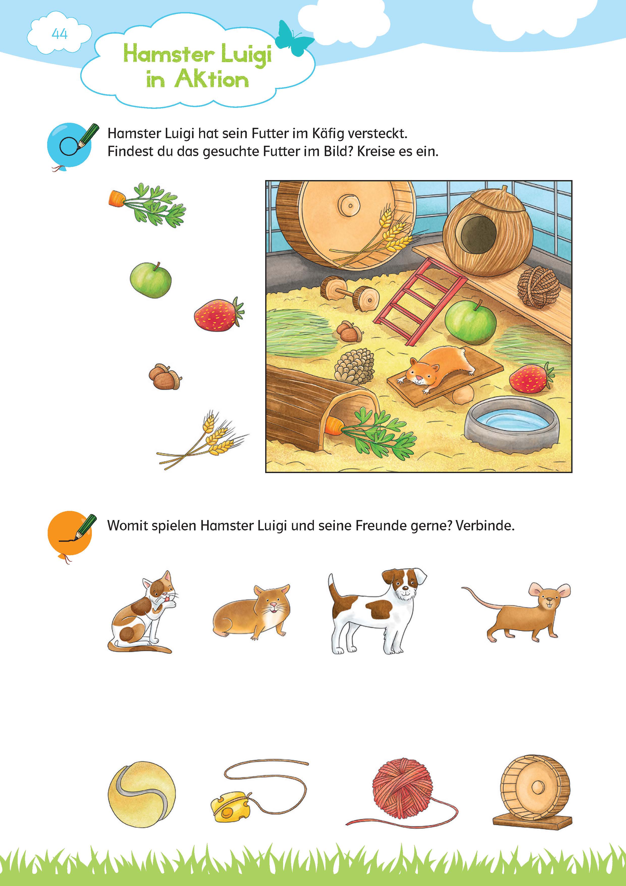 Klett Mein großes buntes Kindergarten-Rätselbuch Klett Mein großes buntes Kindergarten-Rätselbuch
